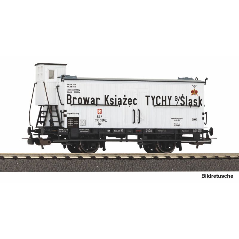 PIKO 24557 Sörszállító kocsi fékházzal, Spz, PKP II